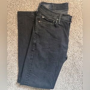 Abercrombie & Fitch Men's Black Skinny Jeans